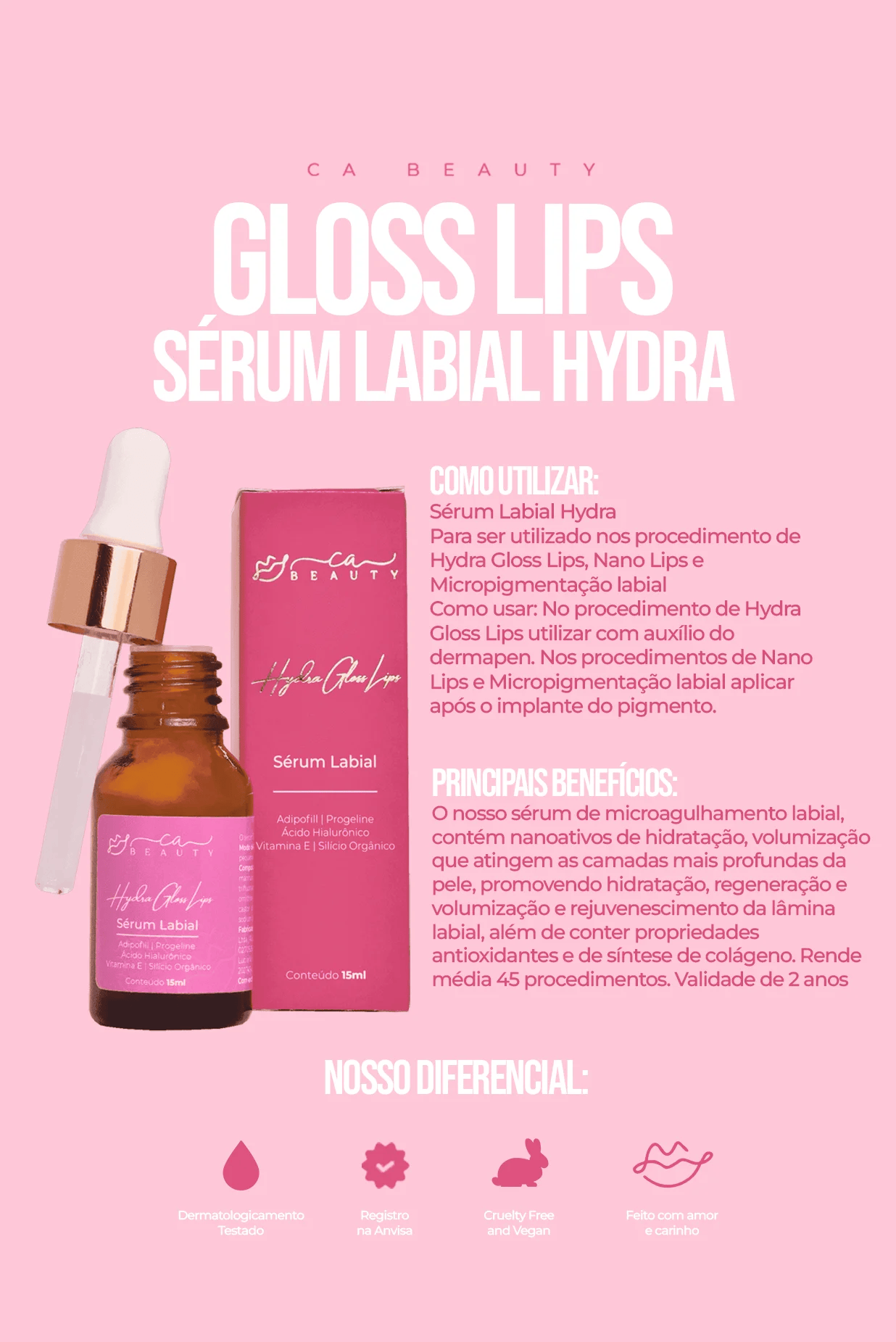 SERUM LABIAL CA BEAUTY