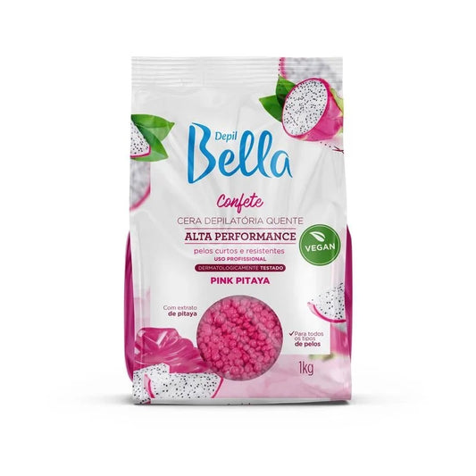 CERA ESFERAS ALTA PERFORMANCE PINK PITAYA 1KG - DEPILBELLA